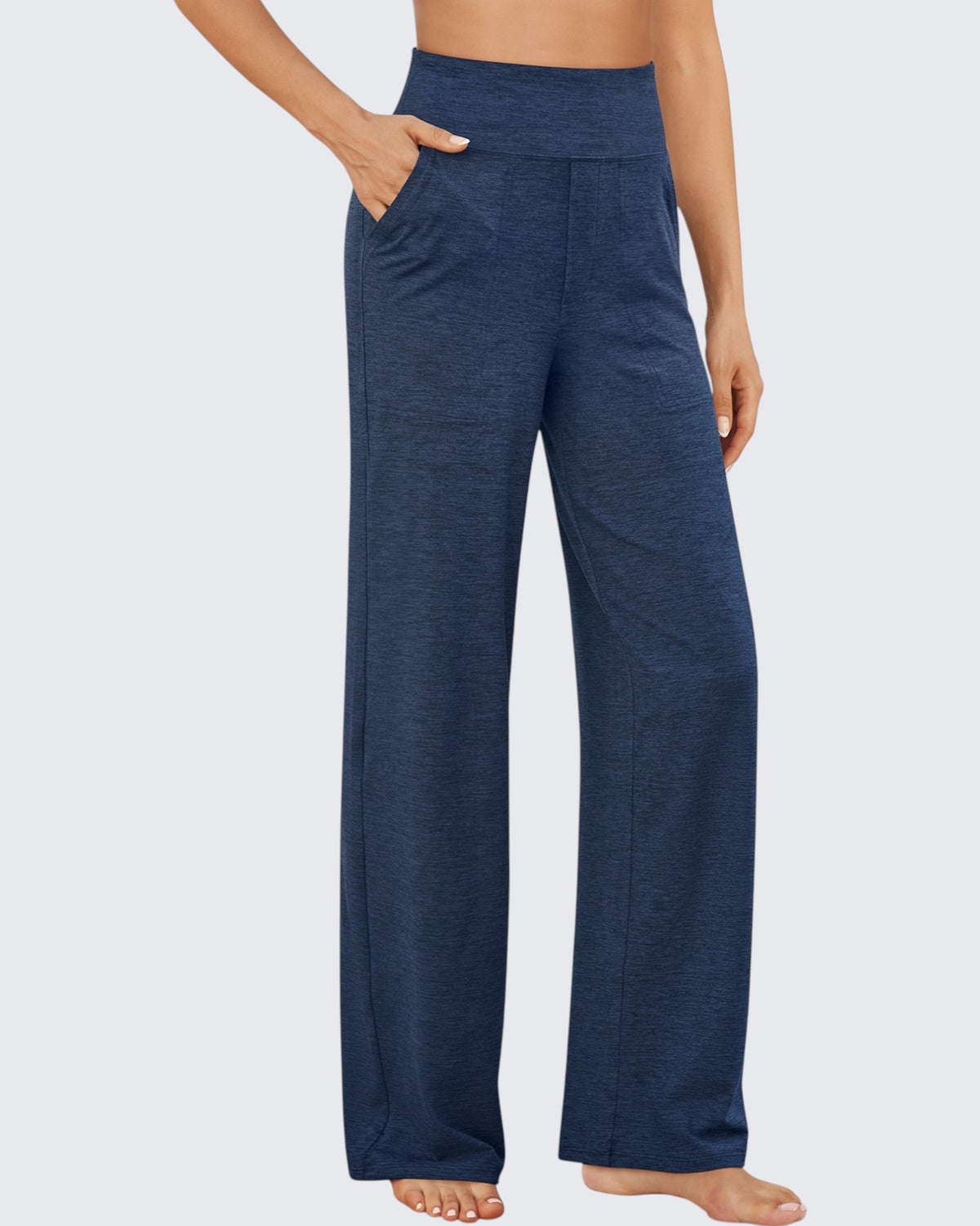 Loose High-Waist Business Casual Pants 27''