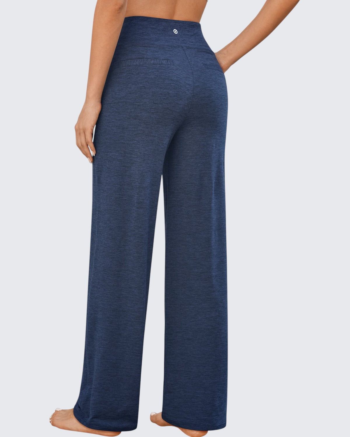 Loose High-Waist Business Casual Pants 27''
