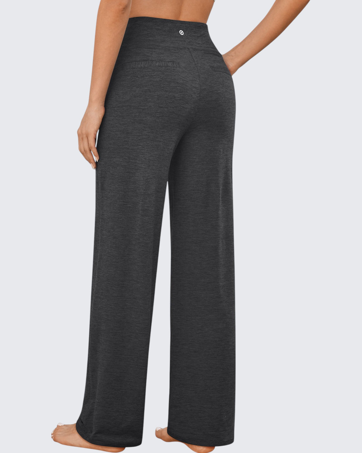 Loose High-Waist Business Casual Pants 27''