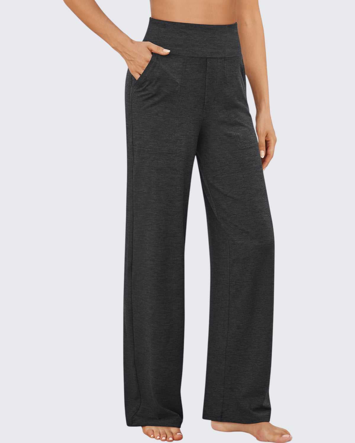 Loose High-Waist Business Casual Pants 27''