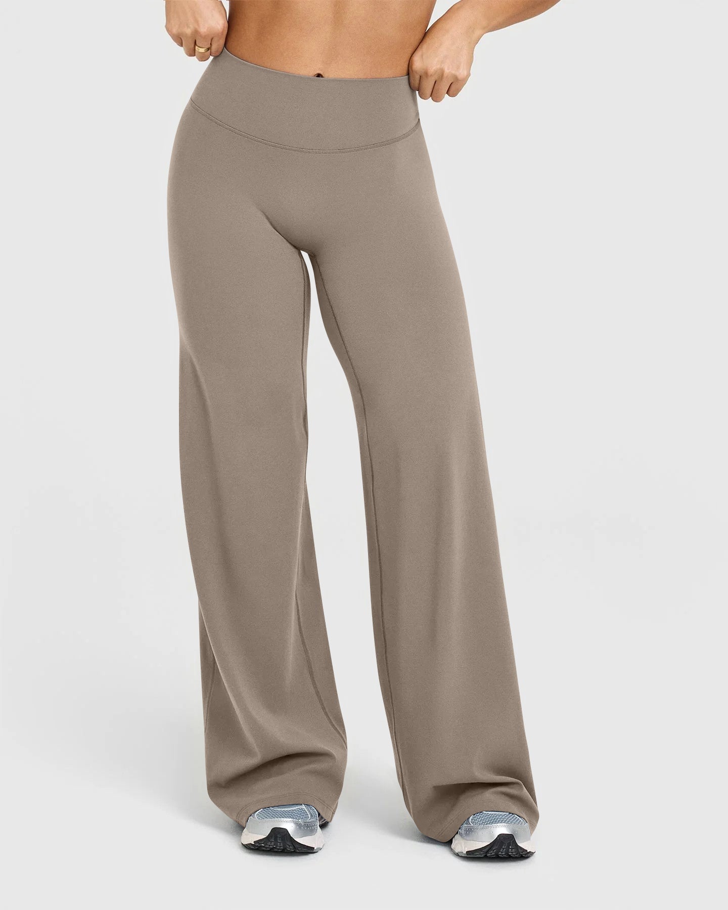 Women's Casual Pants - High-waisted