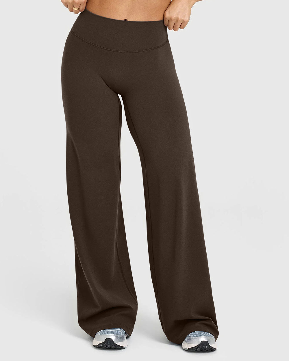 Women's Casual Pants - High-waisted