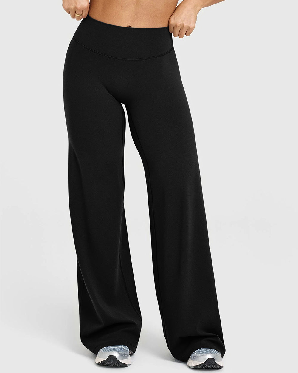Women's Casual Pants - High-waisted