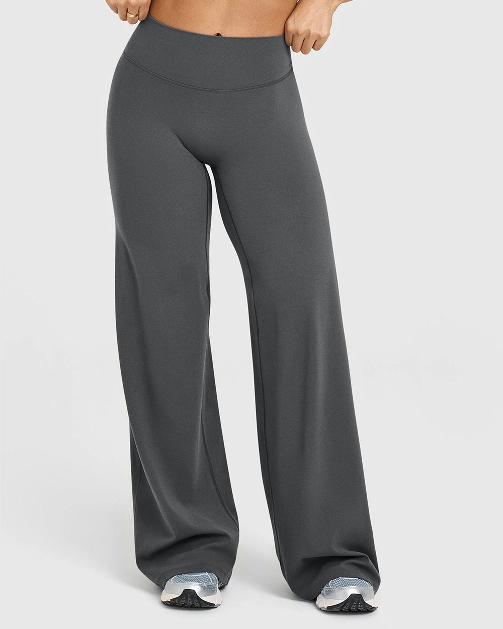 Women's Casual Pants - High-waisted