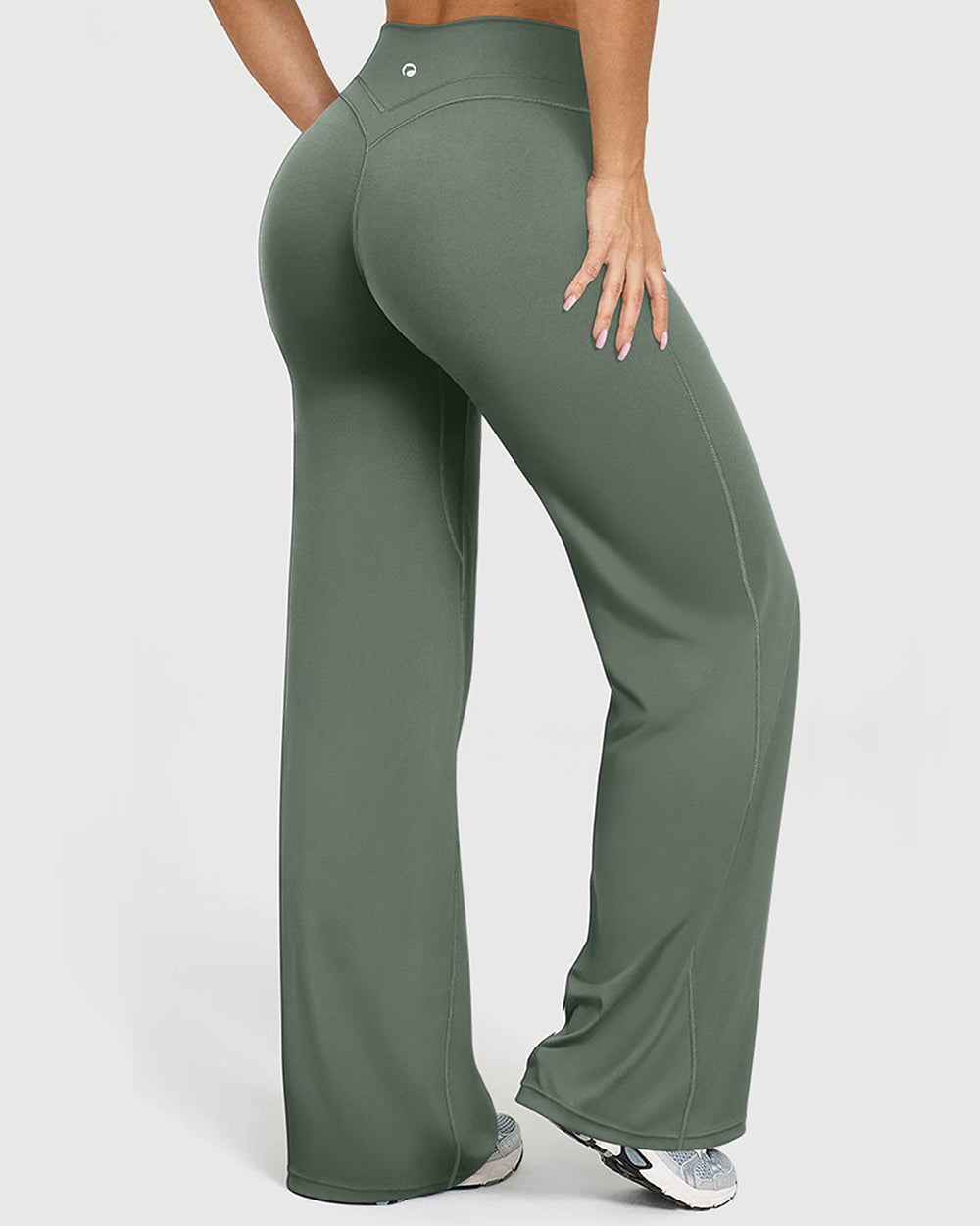Women's Casual Pants - High-waisted