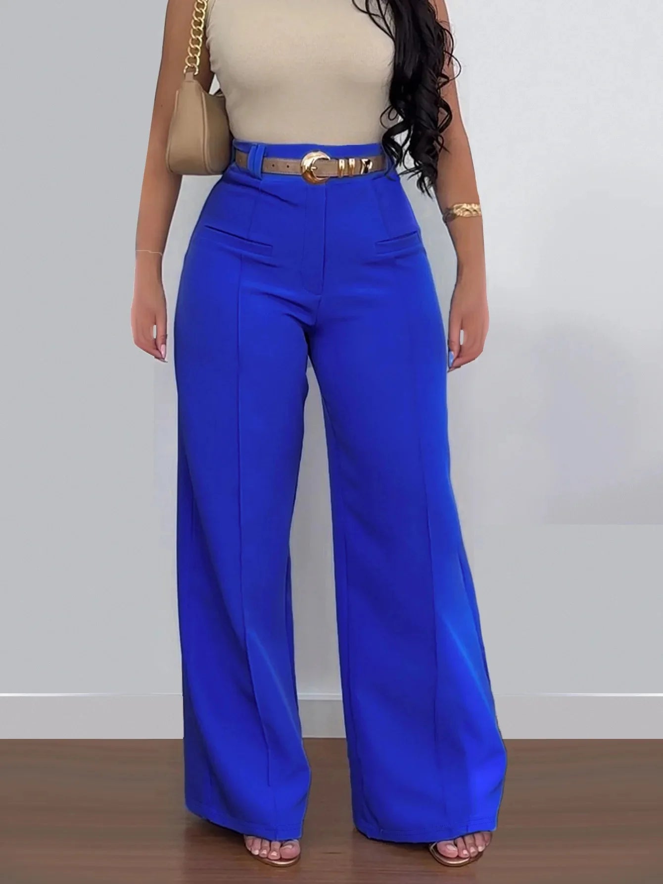 Casual Solid Color Women's Long Pants