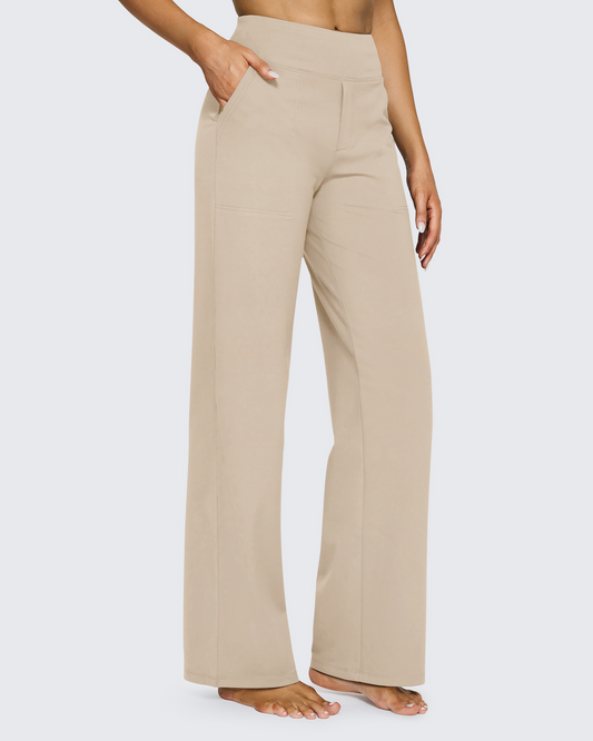 Loose High-Waist Business Casual Pants 31''