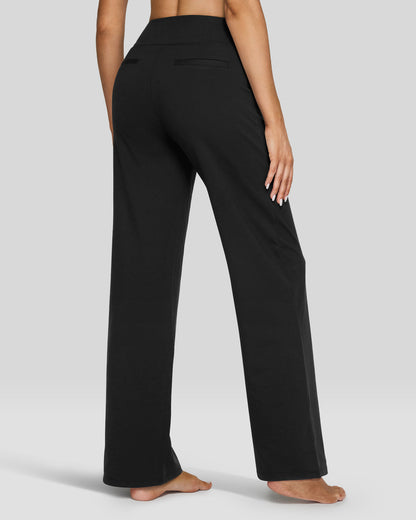 Loose High-Waist Business Casual Pants 31''