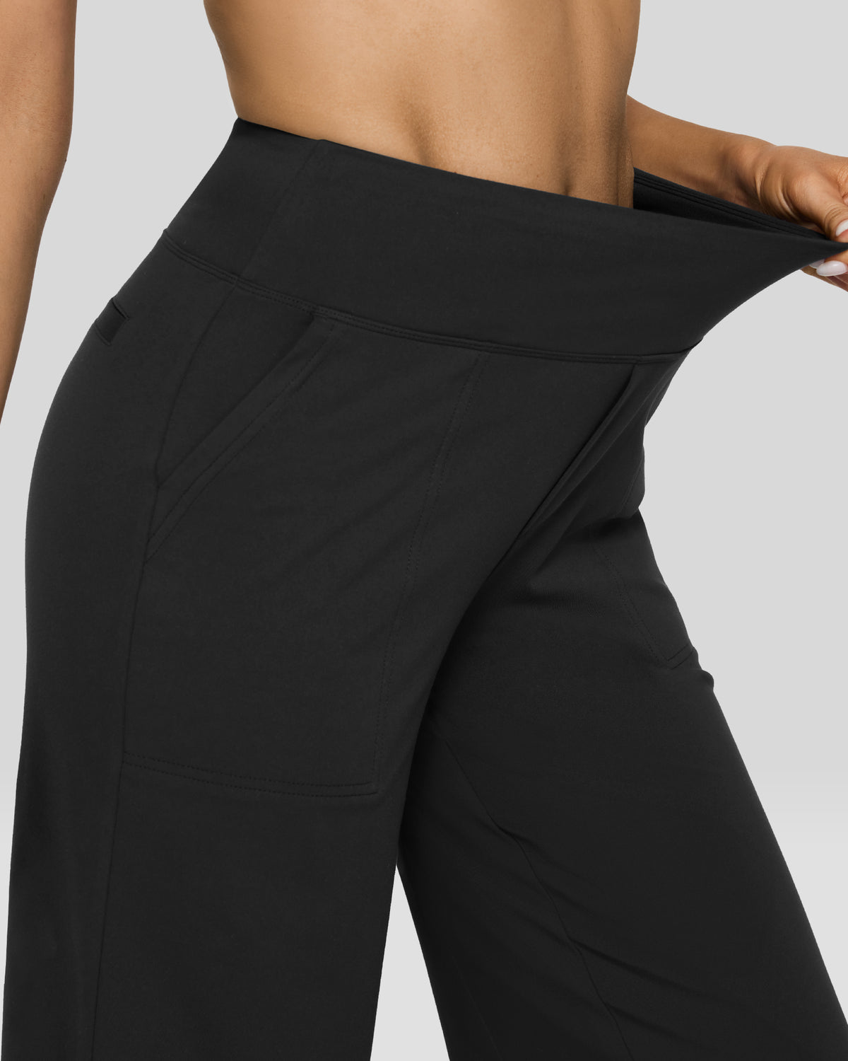 Loose High-Waist Business Casual Pants 31''