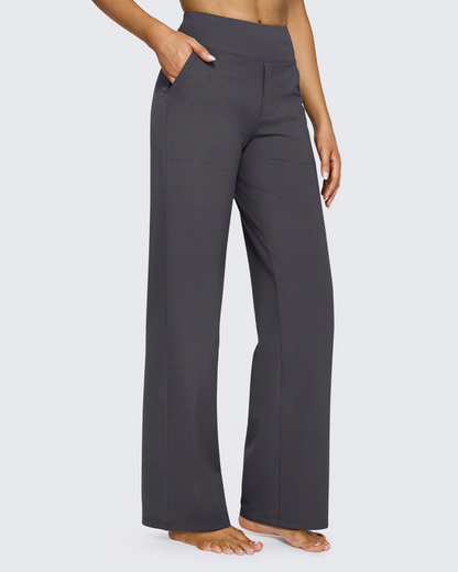 Loose High-Waist Business Casual Pants 31''