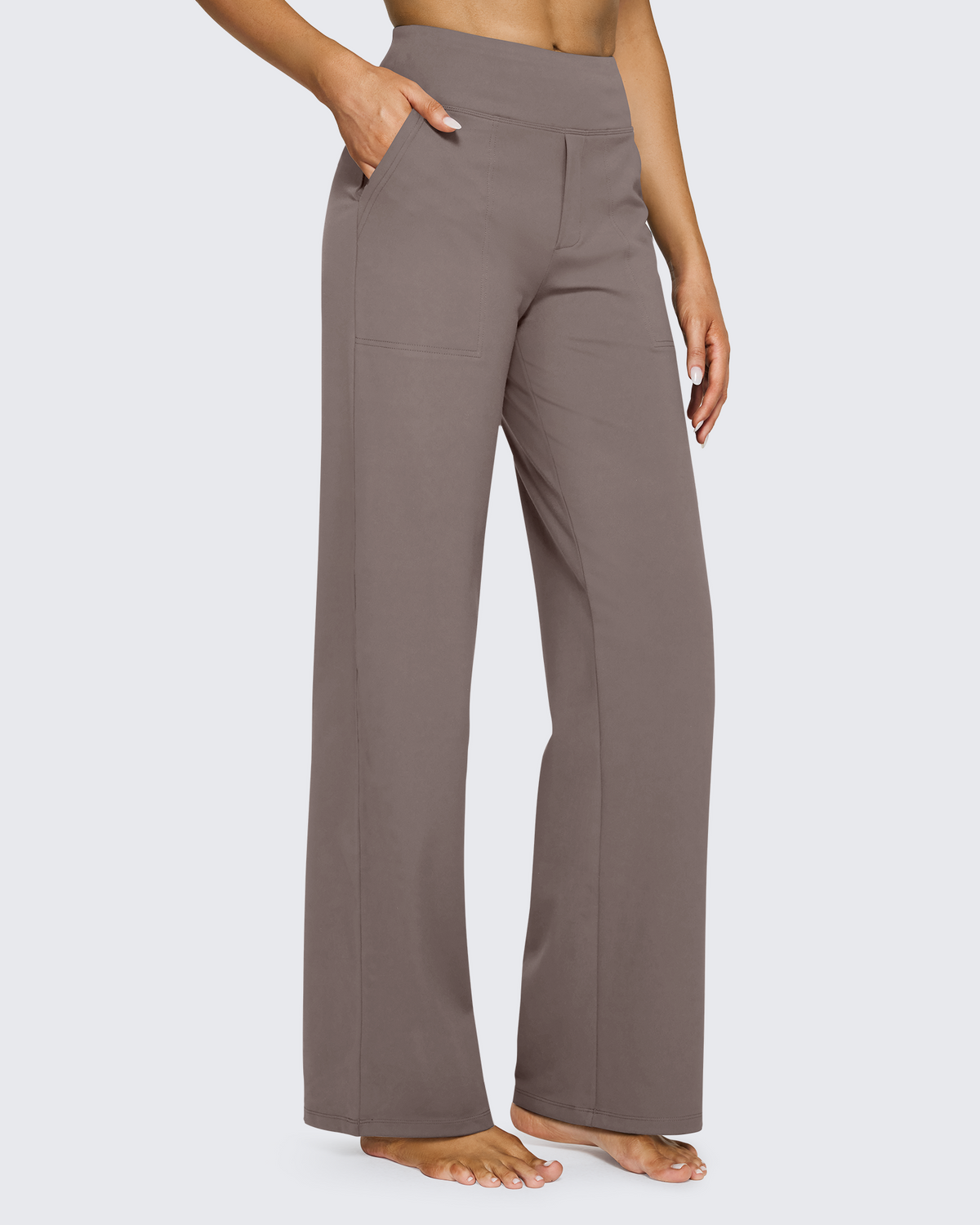 Loose High-Waist Business Casual Pants 31''
