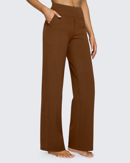 Loose High-Waist Business Casual Pants 31''