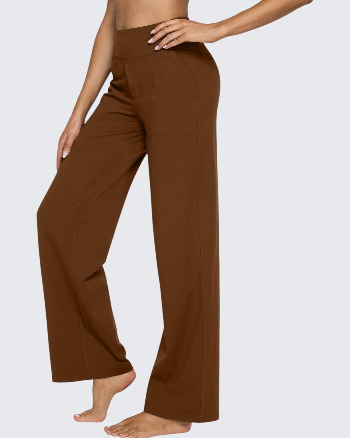 Loose High-Waist Business Casual Pants 31''