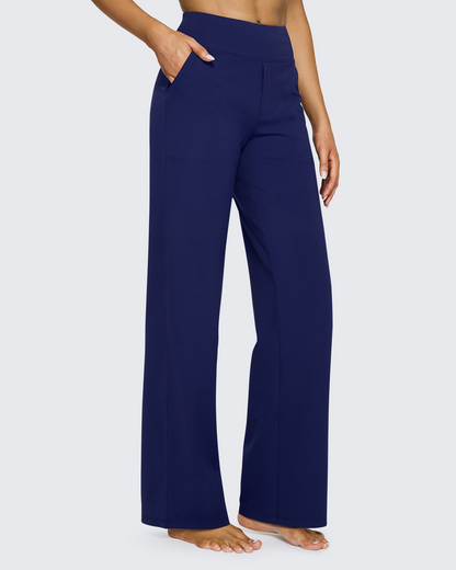 Loose High-Waist Business Casual Pants 31''