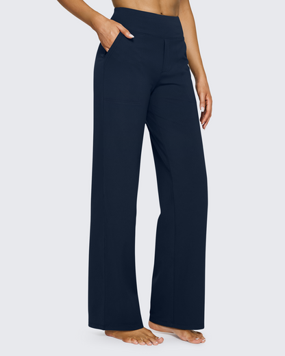 Loose High-Waist Business Casual Pants 31''