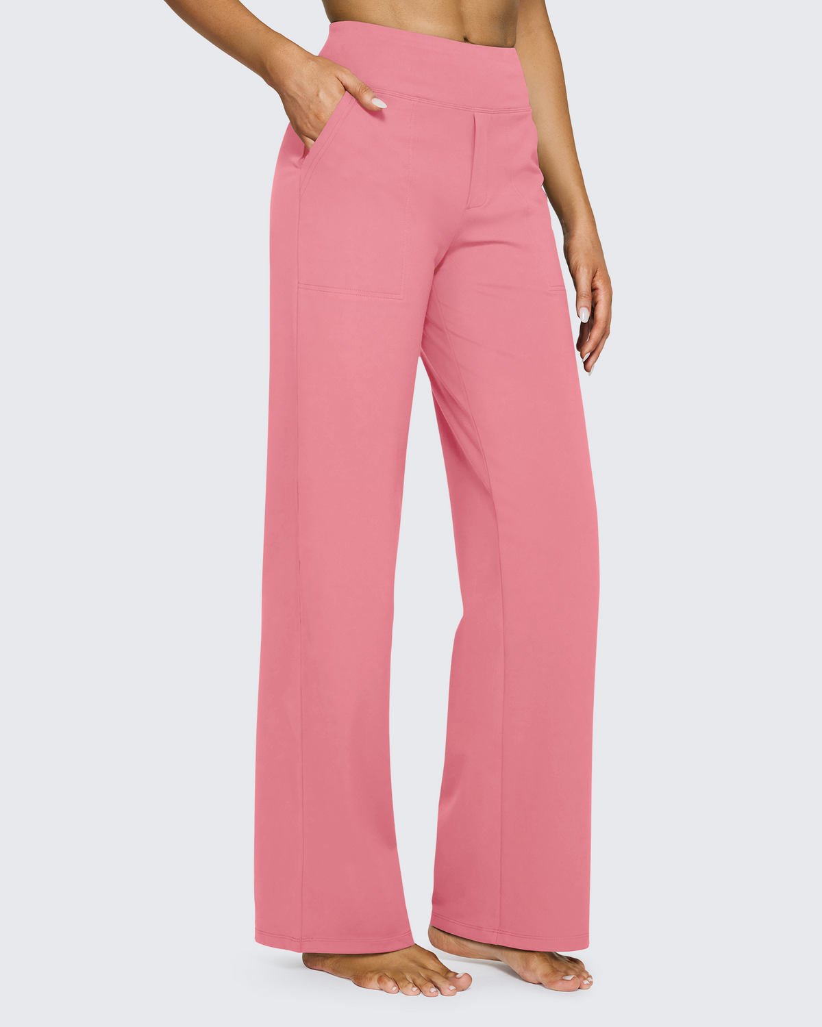 Loose High-Waist Business Casual Pants 31''