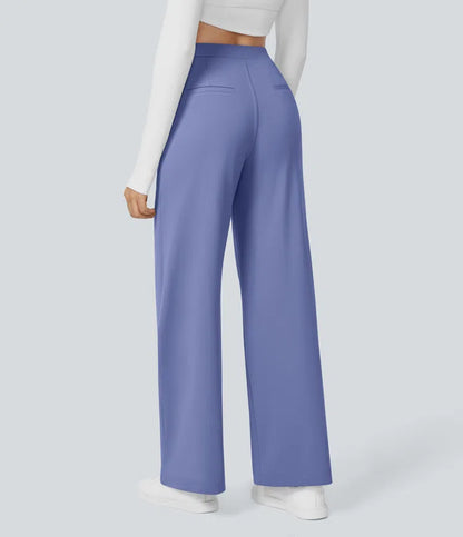 High Waisted Pocket Straight Leg Work Pants | Tall