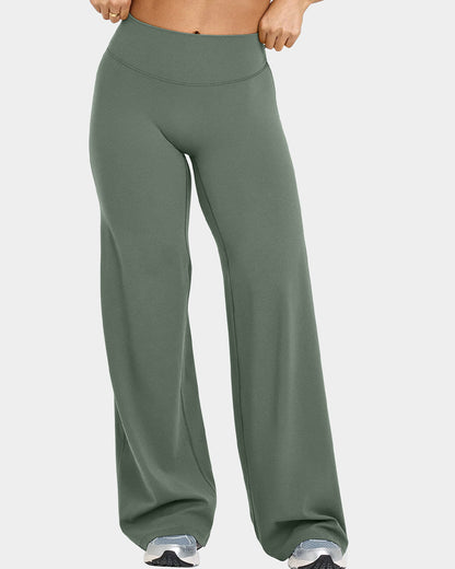Women's Casual Pants - High-waisted
