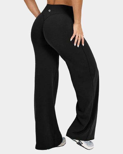 Women's Casual Pants - High-waisted