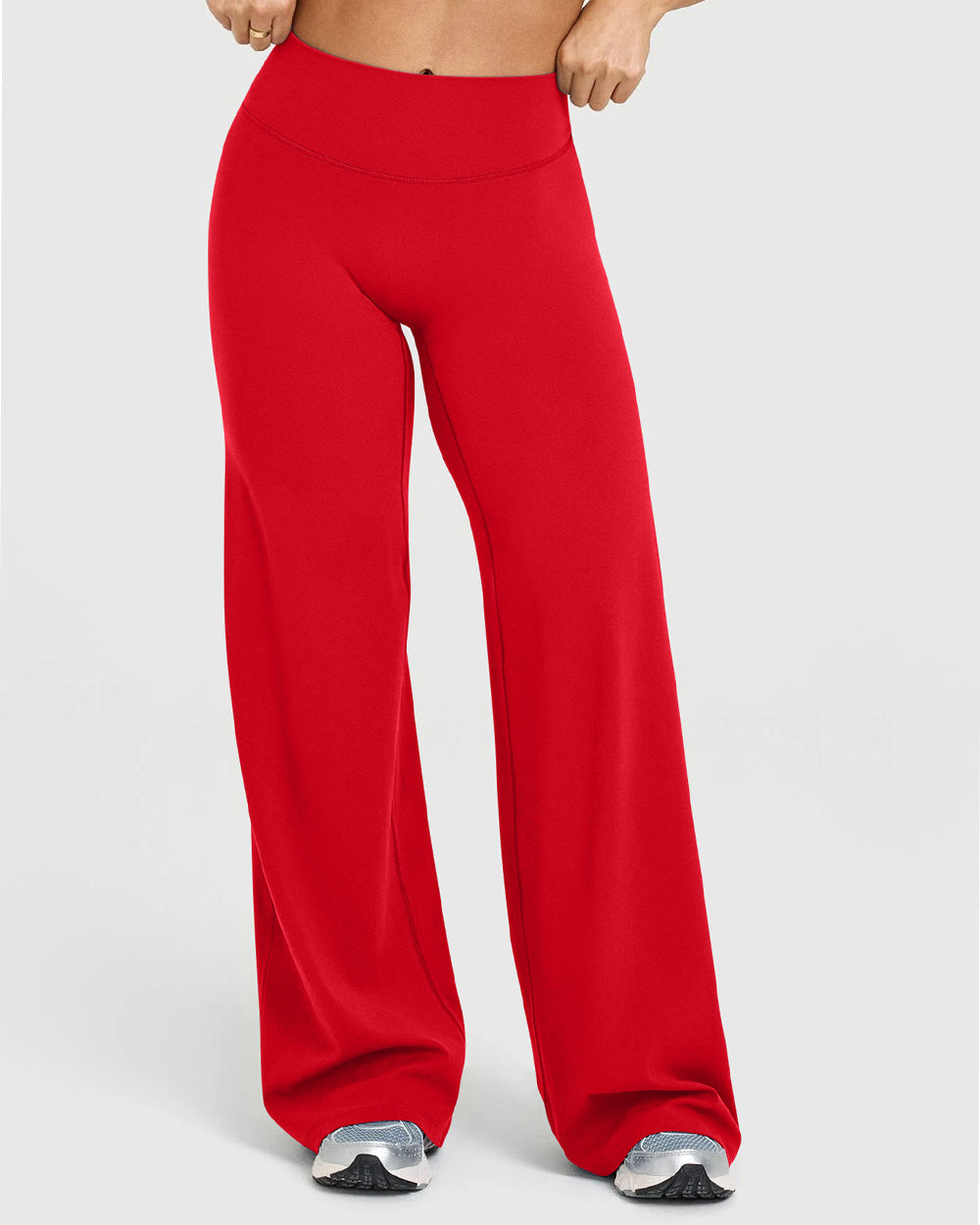 Women's Casual Pants - High-waisted