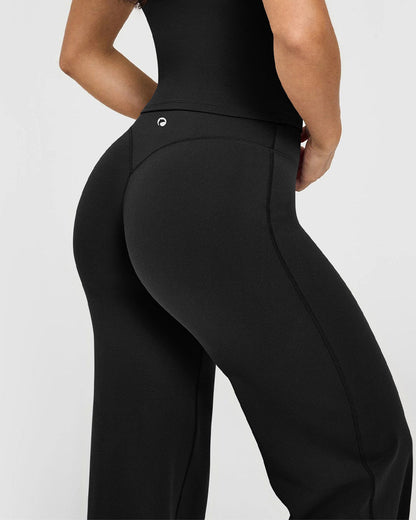 Women's Casual Pants - High-waisted