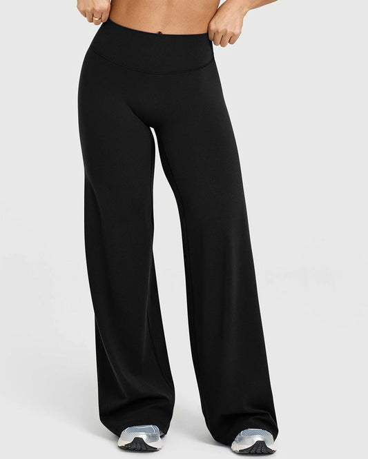 Women's Casual Pants - High-waisted