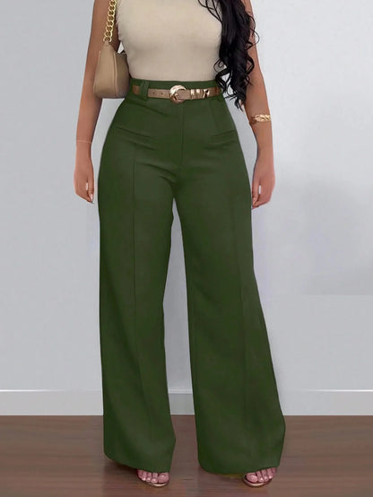 Casual Solid Color Women's Long Pants