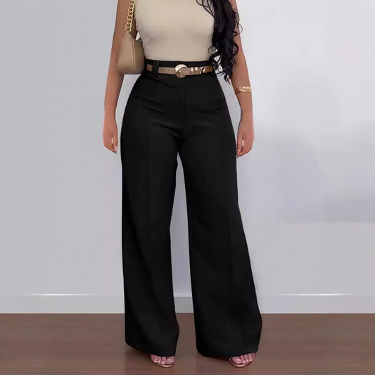 Casual Solid Color Women's Long Pants
